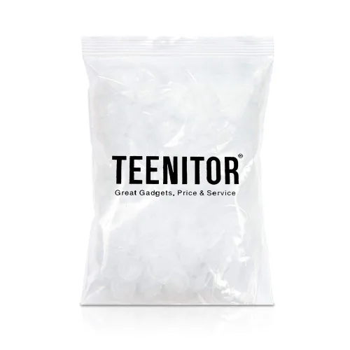 Vista 6 de Teenitor Paquete de 200 extensiones de pestañas con volumen y abanico, soporte para pegamento y organizador de pestañas, herramientas