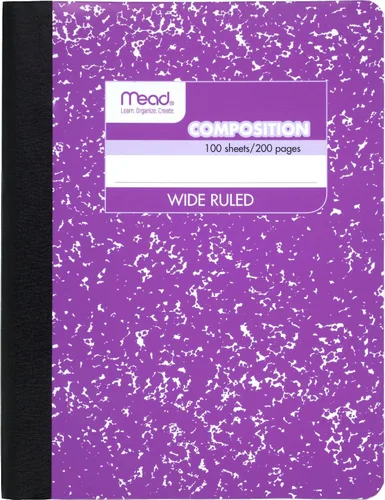 Vista 2 de Mead Cuadernos de composición de renglones gruesos