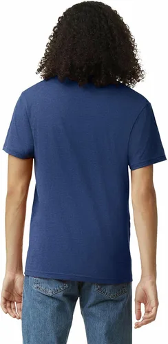 Vista 4 de American Apparel Camiseta unisex con cuello en V CVC, estilo G2006CVC, paquete de 2