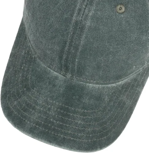 Vista 3 de HH HOFNEN Gorra de béisbol de algodón de sarga lavada y desgastada, vintage, ajustable, para hombre y mujer