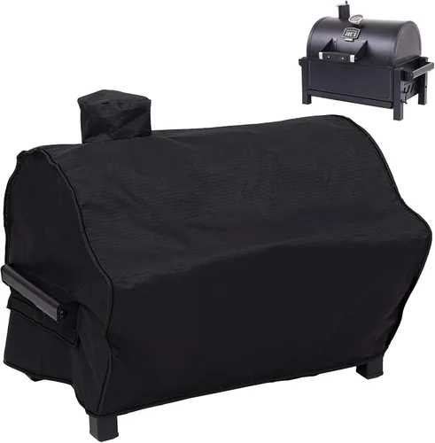 Vista 9 de Funda para parrilla Pit Boss de 2 quemadores Ultimate Lift-Off Grill PB2BGD2, cubierta de parrilla al aire libre para Pit Boss Sierra Griddle 2B