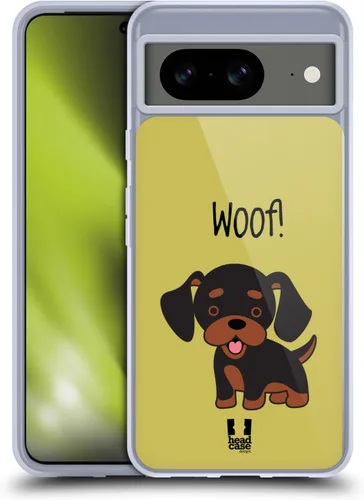 Vista 64 de Head Case Designs Beagle Happy Puppies Gel Case [Military Grade Protection] Compatible with Google Pixel 8 and Compatible with MagSafe