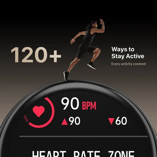 Vista 7 de Fire-Boltt Phoenix Pro - Reloj inteligente de llamadas Bluetooth de 1.390 in (1.39 pulgadas), asistente de voz AI, cuerpo de metal con más de 120