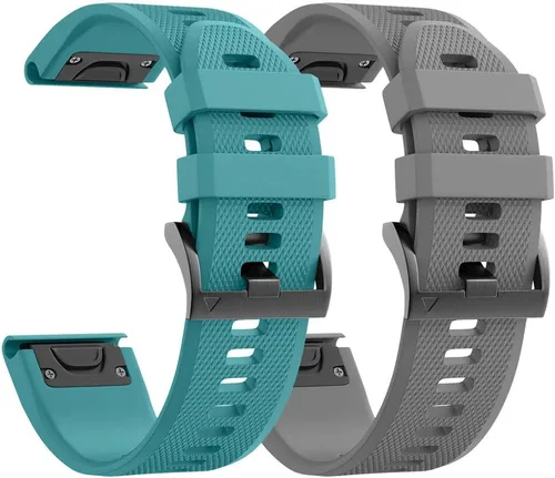 Vista 10 de NotoCity Compatible con Forerunner 935 Correa de reloj de silicona de repuesto para Fenix 5/Fenix 5 Plus/Fenix 6/Fenix 6 Pro/Forerunner