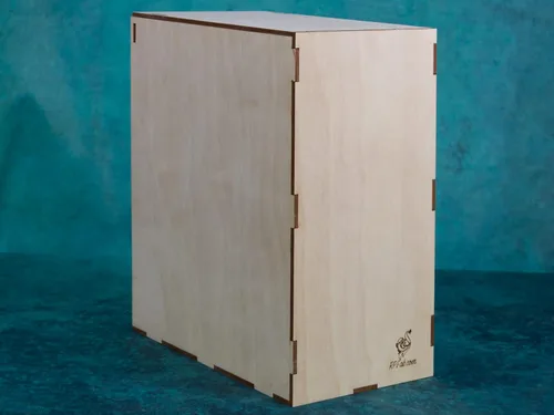 Vista 3 de LLC, KISS - Kit de rincón de libro simple y ancho (KSW), proyecto de diorama de madera, modelo de casa de muñecas de bricolaje, soporte de libro