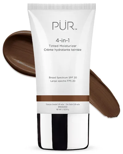 Vista 18 de PÜR MINERALS 4-in-1 Tinted Moisturizer With SPF 20 - Hydrating Face Moisturizer, Primer, & Foundation With Shea Butter, Aloe Vera & Vitamin B3