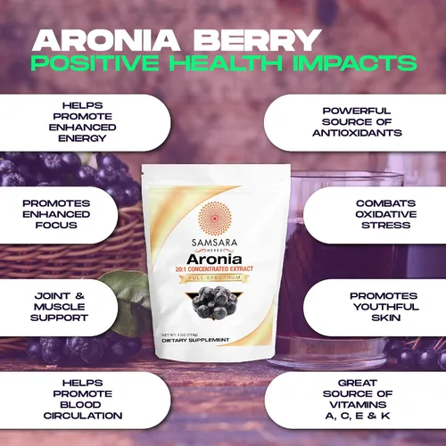 Vista 3 de Extracto en polvo Aronia, 1
