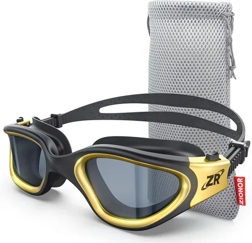 Vista 17 de ZIONOR G1 MAX - Gafas de natación polarizadas antivaho para hombres y mujeres A (polarizado + humo brillante)