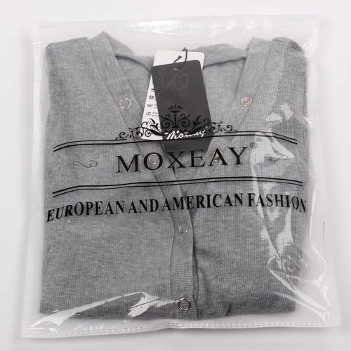 Vista 5 de Moxeay V-Neck One Piece Bodysuit Long Sleeve Bodycon Rompers Overall