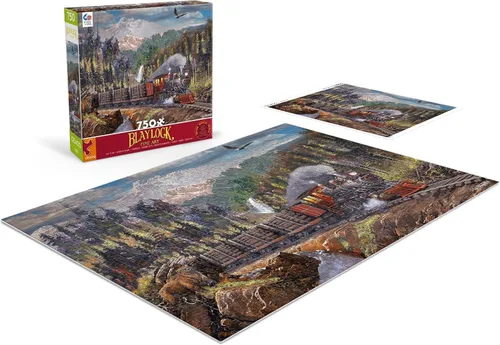 Vista 4 de Ceaco - Ted Blaylock - Placerville - Rompecabezas de 750 piezas
