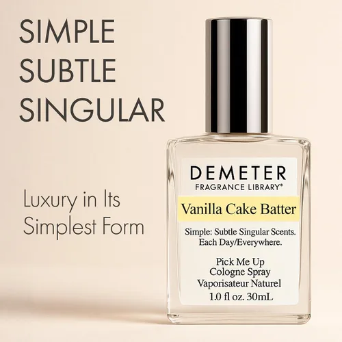 Vista 2 de DEMETER Colonia en aerosol de perfume natural para mujeres, masa de pastel de vainilla, 1 oz