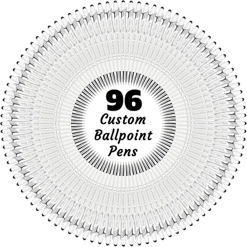 Vista 77 de 12 bolígrafos personalizados a granel, bolígrafos personalizados con grabado personalizado con nombre o texto, regalo ideal de aniversario