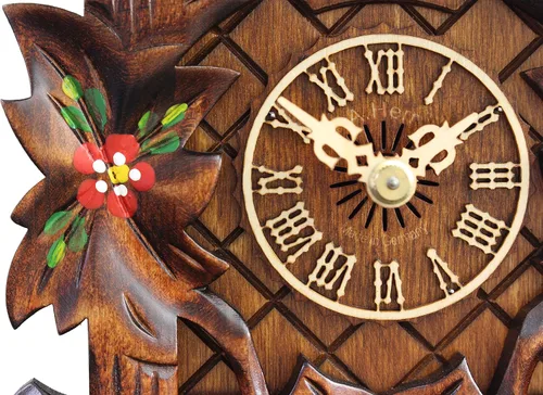 Vista 5 de Reloj de cuco - Flores de primavera