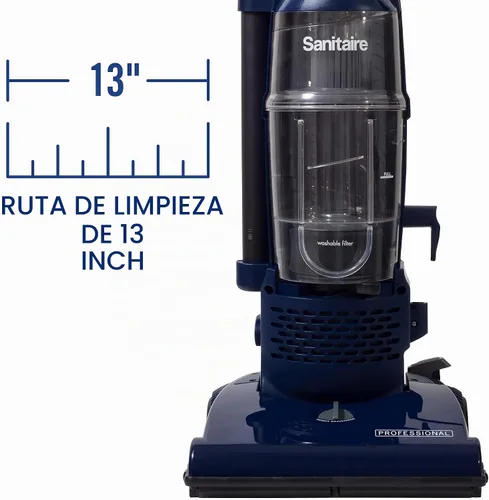 Vista 3 de Sanitaire Aspiradora Comercial Vertical Profesional Sin Bolsa con Herramientas, SL4410A