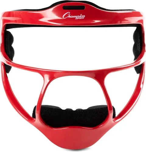 Vista 21 de Champion Sports Ultralight Magnesium Softball Fielder’s Mask – Youth & Adult Sizes, 8oz Lightweight Protective Face Guard