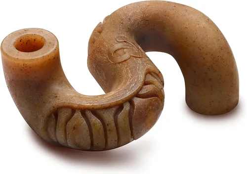 Vista 13 de Benebone Bone - Juguete masticable duradero para perros para masticadores agresivos, tocino real, fabricado en Estados Unidos, pequeño