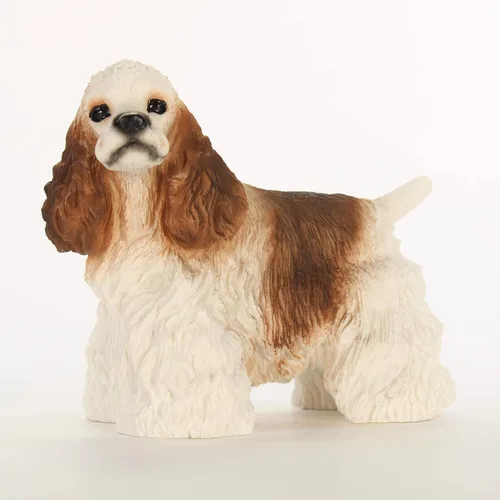 Vista 4 de Conversation Concepts Cocker Spaniel - Figura estándar de color negro y marrón