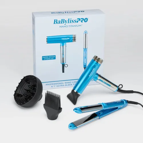 Vista 9 de BaBylissPRO Nano Titanium Professional Nano Light Ionic Dual-Voltage Lightweight Hair Dryer
