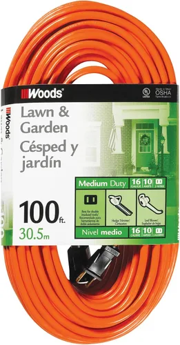 Vista 13 de Woods 0723 SJTW - Extensión 16/2 de uso general, uso medio, ideal para paisajismo y alimentar electrodomésticos, revestimiento de vinilo flexible