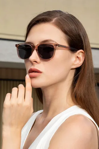 Vista 61 de Carfia Chic - Lentes de sol polarizados para mujer, protección UV400, marco de acetato pulido a mano