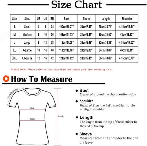 Vista 3 de Womens Shirts Dressy Casual 2023 Spring Graphic Tees Basic Tops Tops Short Sleeve Blouses Casual Elegant