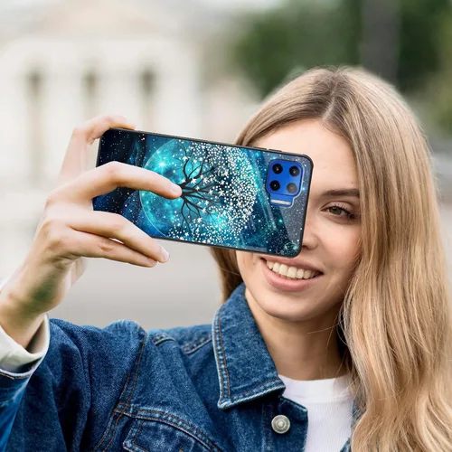 Vista 229 de Funda para Motorola Moto Edge 2022, cubierta trasera de vidrio templado con protector de pantalla, funda protectora a prueba de golpes para Motorola