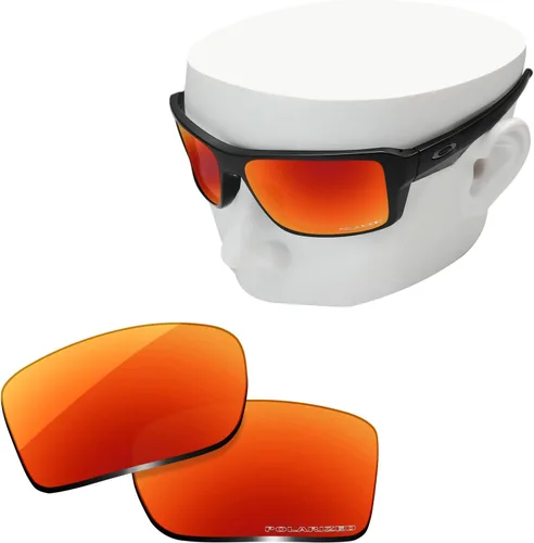 Vista 2 de OOWLIT Lentes de repuesto compatibles con Oakley Double Edge Sunglass
