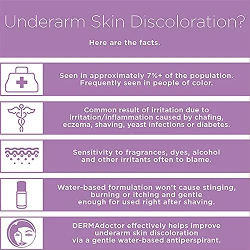 Vista 3 de DERMAdoctor Total Nonscents - Antitranspirante iluminador ultra suave, 3 onzas