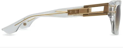Vista 3 de Dita DTS407-A-02 - Gafas de sol GRANDMASTER-SEVEN transparentes, oro amarillo con degradado marrón oscuro a transparente, 2.244in, Cristal