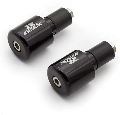 Vista 3 de Tapones deslizantes para manillar de motocicleta de carretera compatible con manillar hueco GSXR600 2001-2014, GSXR750 2000-2014, GSXR1000
