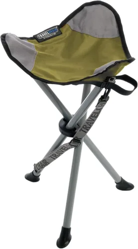 Vista 15 de Travel Chair Slacker Silla trípode para campamento, silla ligera, correa de transporte ajustable para un fácil transporte, patas de pato de gran