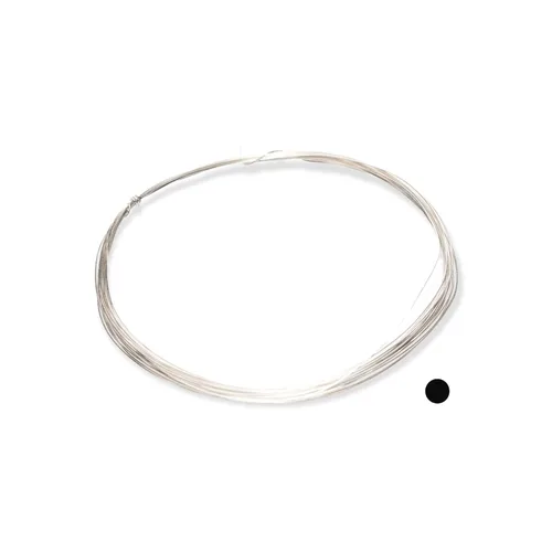 Vista 10 de CRAFT WIRE Calibre 6, alambre de plata de ley 925 (redondo) extremadamente suave hecho en EE. UU. - 15 cm Sterling Silver Wire for Jewelry Making