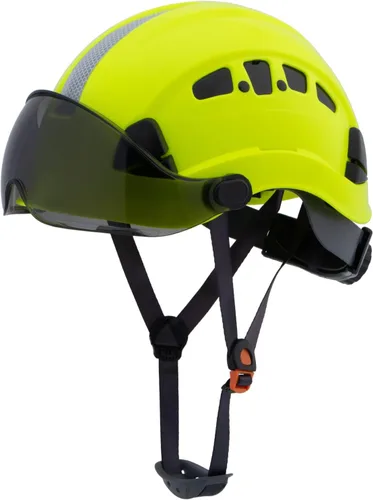 Vista 8 de Cascos de Construcción UNINOVA Casco de seguridad OSHA con suspensión ajustable de 6 puntos