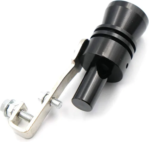 Vista 7 de Válvula de escape de turbo para automóvil, escape con sonido de silbato, válvula de aluminio universal, accesorios para automóvil, tamaño XL