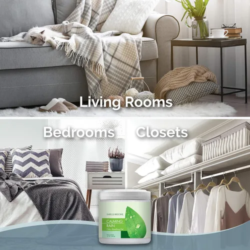 Vista 4 de SMELLS BEGONE Eliminador de olores de gel de 15 onzas – Absorbe y elimina los olores difíciles en áreas de mascotas, baños, sótanos, garaje