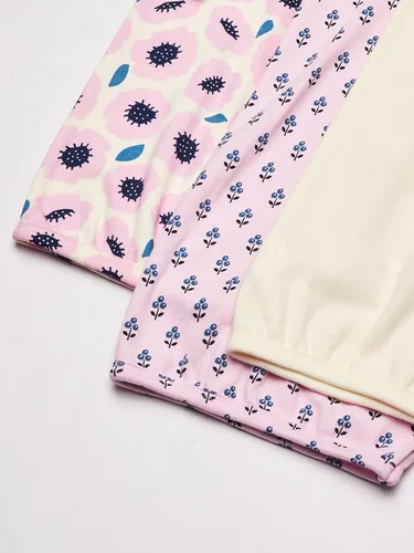 Vista 3 de Touched by Nature - Camisones unisex de algodón orgánico para bebé