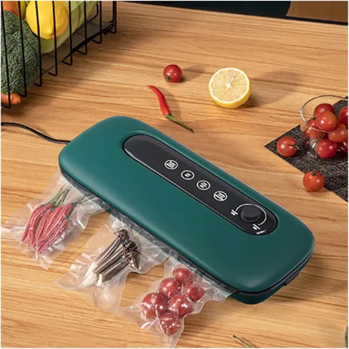 Vista 3 de Vacuum Packing MachineVacuum Sealer for Food Storage New Food Packer Vacuum Bags for Home Kitchen Vacuum Packaging (White)