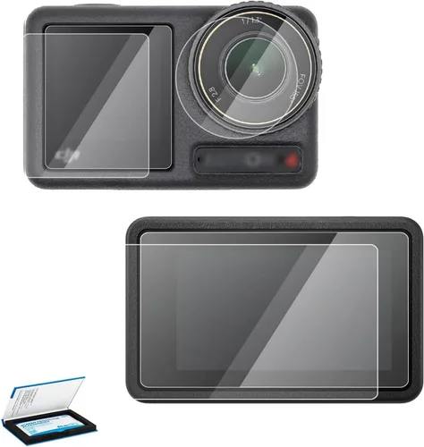 Vista 9 de [Paquete de 2+2] Protector de pantalla para Dji Osmo Pocket 3, protector de pantalla de lente para Dji Osmo Pocket 3, protector de pantalla de Osmo