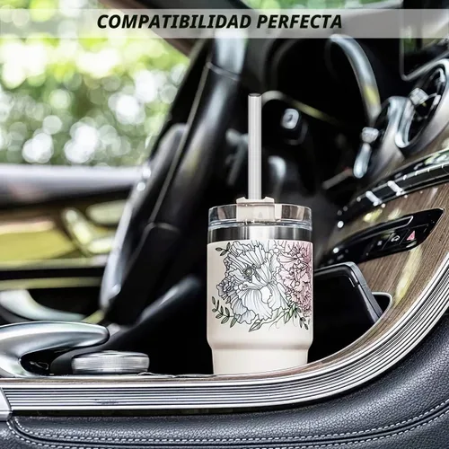 Vista 7 de 15 popotes de repuesto de 3 tamaños para vasos Stanley de 20 onzas, 24 onzas, 32 onzas, 40 onzas, popotes transparentes reutilizables de plástico
