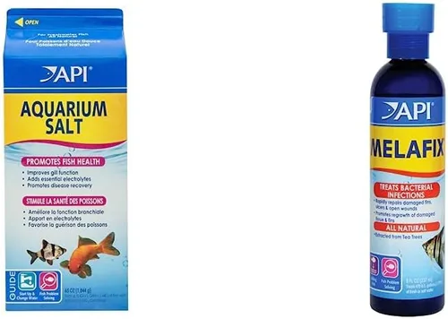 Vista 9 de API AQUARIUM SALT Sal para Acuario de Agua Dulce Caja de 17 Onzas