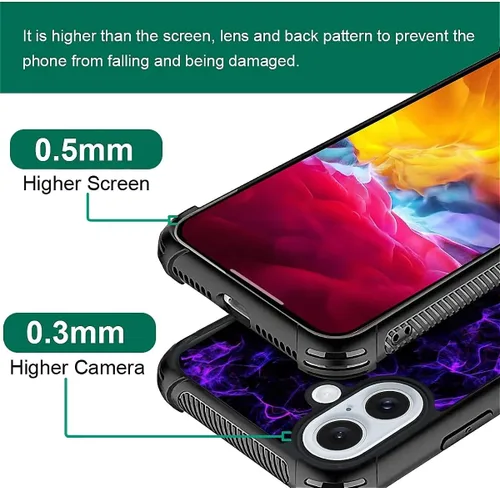 Vista 573 de Funda compatible con iPhone 15, diseño de elefantes africanos, diseño increíble a prueba de golpes, antiarañazos, carcasa trasera de policarbonato
