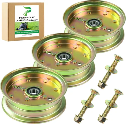 Vista 14 de 532196106 Husqvarna Polea tensora para Husqvarna 54" Z254f Z254 Deck Replaces 532197379 Craftsman 197379 196106 Idler Pulley for Husqvarna 54