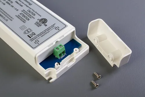 Vista 4 de Transformador de controlador regulable Triac de 12 V, con certificación ETL, fuente de alimentación de voltaje constante para control de luz de tira