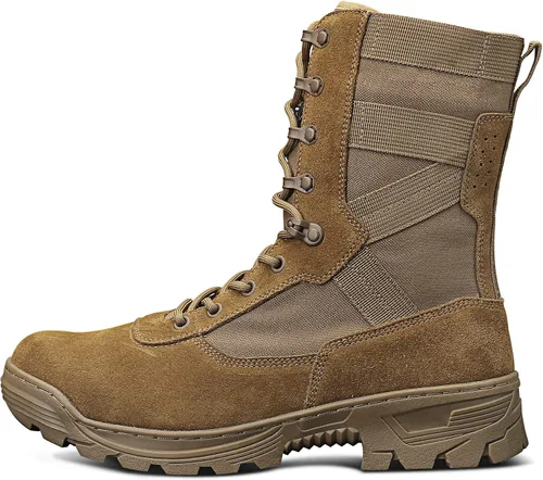 Vista 5 de Botas militares para hombre, botas tácticas ligeras, botas de caza de selva para senderismo