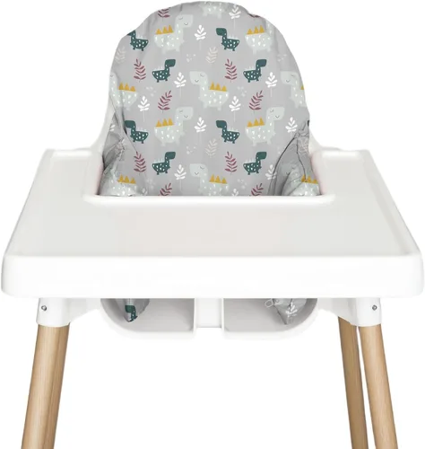 Vista 7 de Nibble and Rest Funda de cojín para silla alta para cojín inflable, compatible con IKEA Antilop silla alta, accesorios para silla alta, a prueba