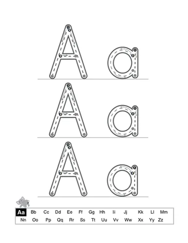 Vista 9 de Tracing For Toddlers First Learn to Write workbook. Practice line tracing, pen control to trace and write ABC Letters, Numbers and Shapes