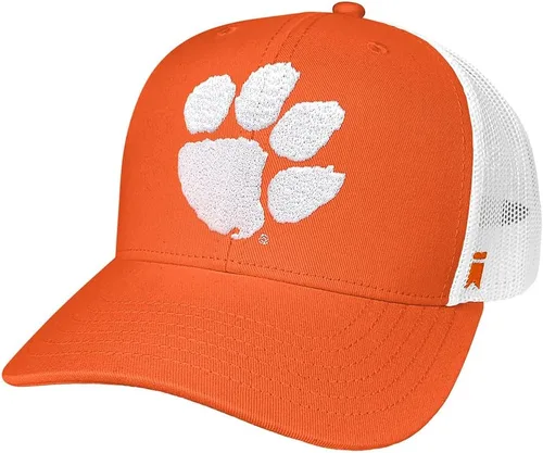 Vista 11 de Campus Lab Gorra de camionero ajustable con logotipo del equipo colegial, unisex, para hombres y mujeres Athletic Heather