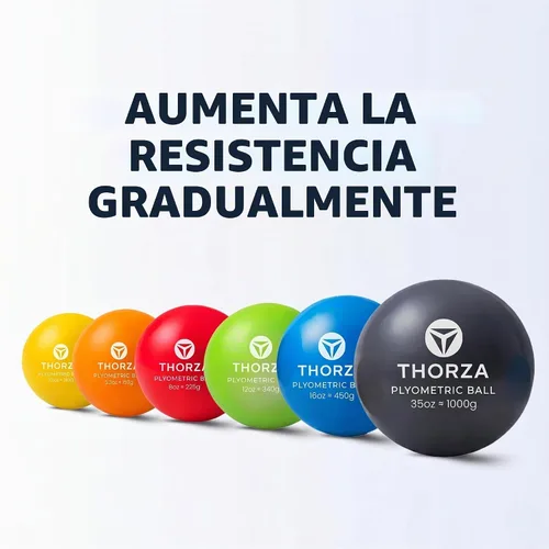Vista 7 de Thorza Pelotas de entrenamiento con peso, juego de lanzamiento