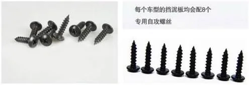 Vista 4 de 4 piezas de protectores de lodo y salpicaduras para parachoques delanteros Compatible con 1998 1999 2000 2001 2002 2003 2004 2005 VW GOLF MK4 JETTA