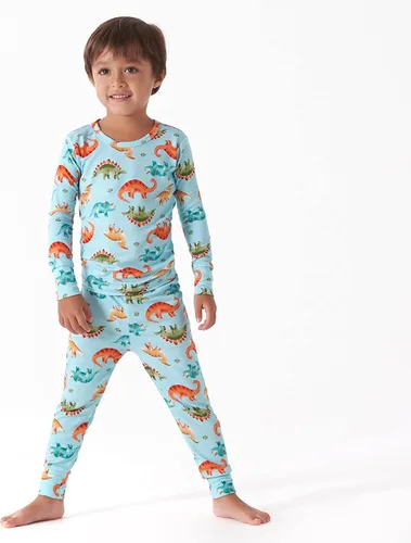 Vista 2 de Gerber Pijama unisexo para bebé y niño pequeño de 2 piezas muy suave con ajuste ceñido con viscosa hecha de eucalipto